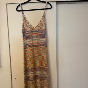 Fate Multicolored Knit Sundress